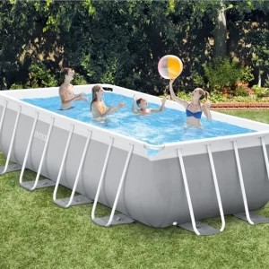 Intex 16ft x 8ft Prism Frame™ Rectangular Pool Set: Your Personal Summer Escape!