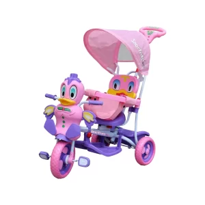 TRICYCLES 211: Duck-Themed Toddler Trike with Push Handle