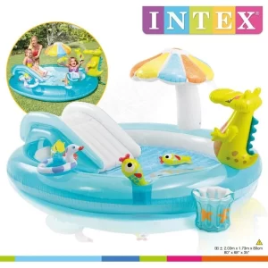Intex Gator Inflatable Play Centre (57165) - A Jawsome Backyard Adventure!