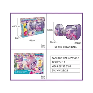 3IN1 PLAY TENT J1049-2