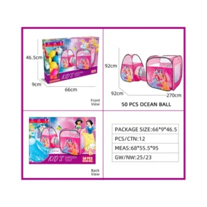 3IN1 PLAY TENT J1035B-1