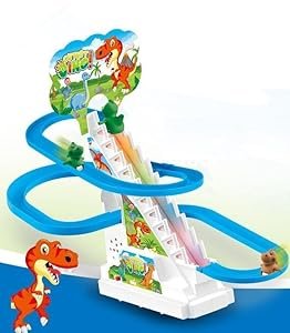 dinosaur climb stairs w/light&music m-668-1