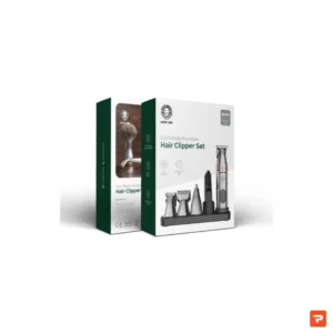 Green Lion 5 In 1 Multi-Function Hair Clipper Set