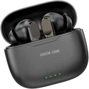 GREEN LION PANAMA WIRELESS EARBUDS - BLACK