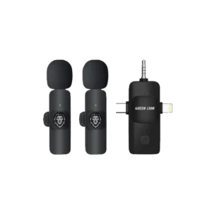 Green Lion 3 in1 Micro Phone Type C/Lightening/AUX