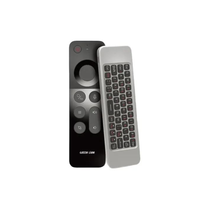 [GN4INWRMTBK] Green Lion 4 in 1 Wireless Remote With Keyboard - Black