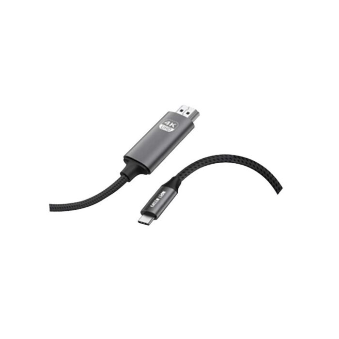 [GN4KTCHDMIBK] Green Lion 4K USB-C to HDMI Cable - Black (1)