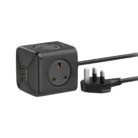 [GN7N133WPSBK] Green Lion 7 In 1 Compact 33W PPS Power Socket - Black