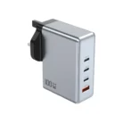 [GNGAN100WUKGY] Green Lion GaN Premium UK Plug Wall Charger 100W - Gray