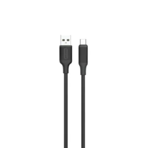 Green Lion USB-A to USB-C PVC Cable 3M - Black