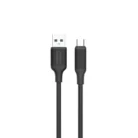 [GNPVCATM2MBK] Green Lion USB-A to Micro PVC Cable 2M - Black