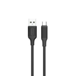 Green Lion USB-A to Micro PVC Cable 2M - Black