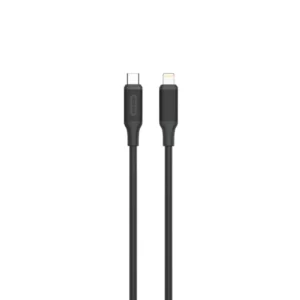 Green Lion USB-C to Lightning PVC Cable 3M - Black