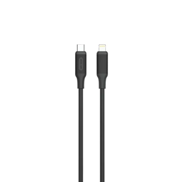 [GNPVCCTL3MBK] Green Lion USB-C to Lightning PVC Cable 3M - Black