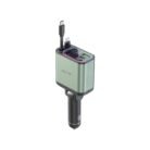 [GNRCC90WGN] Green Lion Retractable 90W Car Charger