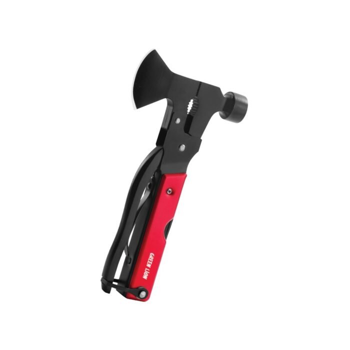 [GNSTRMHM13RD] Green Lion Storm Breaker Multi Axe Hammer - Red