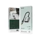 Green Lion 2 In 1 Splitter Adapter Type-C to Dual Type-C - Gray