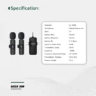 Green Lion 3 IN 1 Microphone Type-C - Lightning - Aux - Green (6)