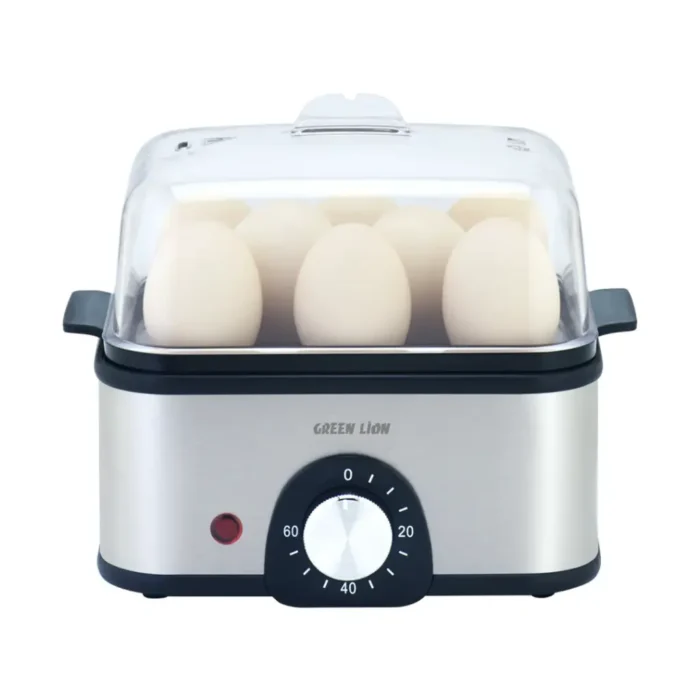 Green Lion 3-Tier Egg Cooker _ Vegetable Steamer 500W - Gray (2)