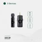 Green Lion 3 in 1 Noise Cancellation Microphone - Black (4)