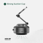 Green Lion GX-31 Auto Suction Phone Holder - Matte Black (5)