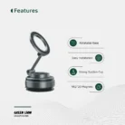 Green Lion GX-34 Suction Phone Holder - Black (1)