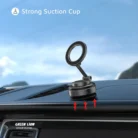 Green Lion GX-34 Suction Phone Holder - Black (5)