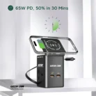 Green Lion GaN 65W Multi Port Travel Adapter - Black (4)