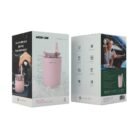 Green Lion Smart Appliances & Lifestyle Vacuum Travel Mug Lite 280 ML Keeps 6 Hours Hot Pink [GNVATMUG280PK] (1)