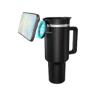 [PD-LFST147-BK] Porodo Lifestyle Hydrate & Hold Magnetic Mount 40oz Insulated Tumbler (_Black)