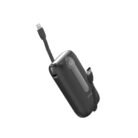 Porodo 10000mAh 4 Power Bank Station Lightning and Type-C Integrated Cable - Black (3)-600x600