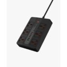 Porodo 6 Ac 2 Usb-A and 4 Usb-C Pd 36W Multi-port Socket 3M 3000W Uk - Black (2)-600x600