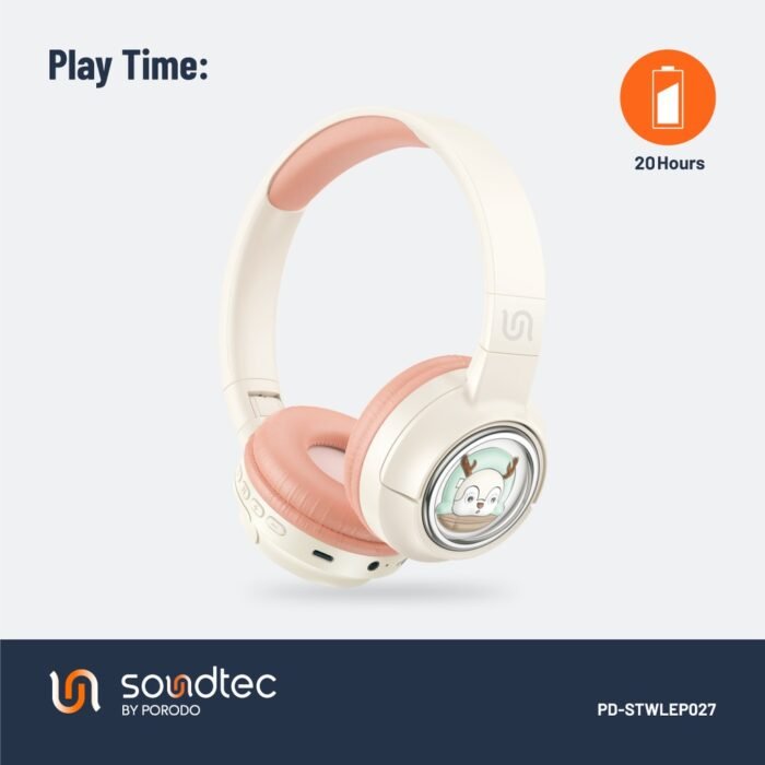 Porodo Soundtec Moose Wireless Kids Headphone (13)