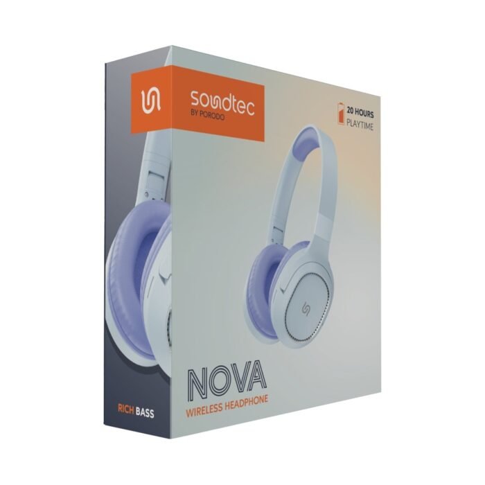 Porodo Soundtec Nova Wireless Headphone (1)